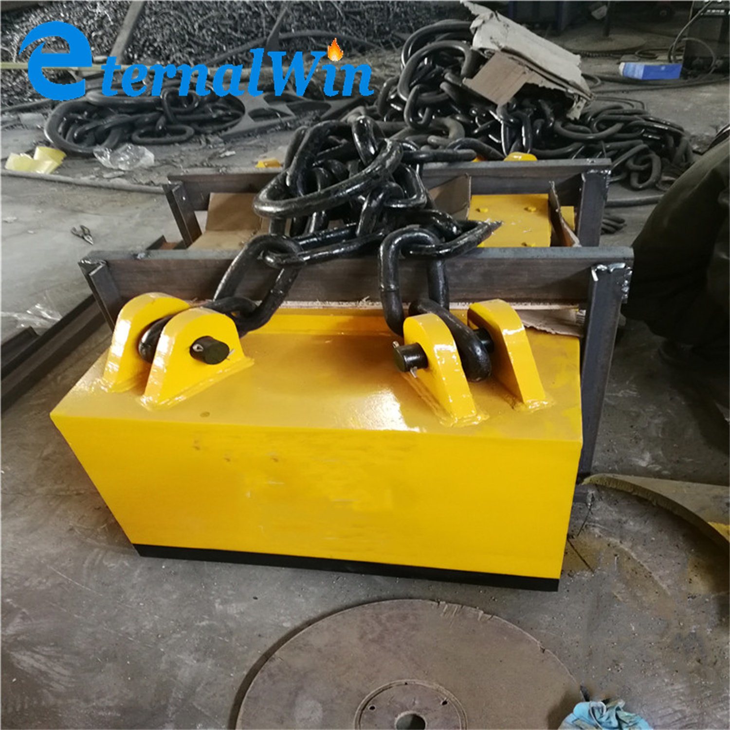 Popular Pattern Crane Magnetizing Handling Magnet Metal Scrap Lifting Magnet