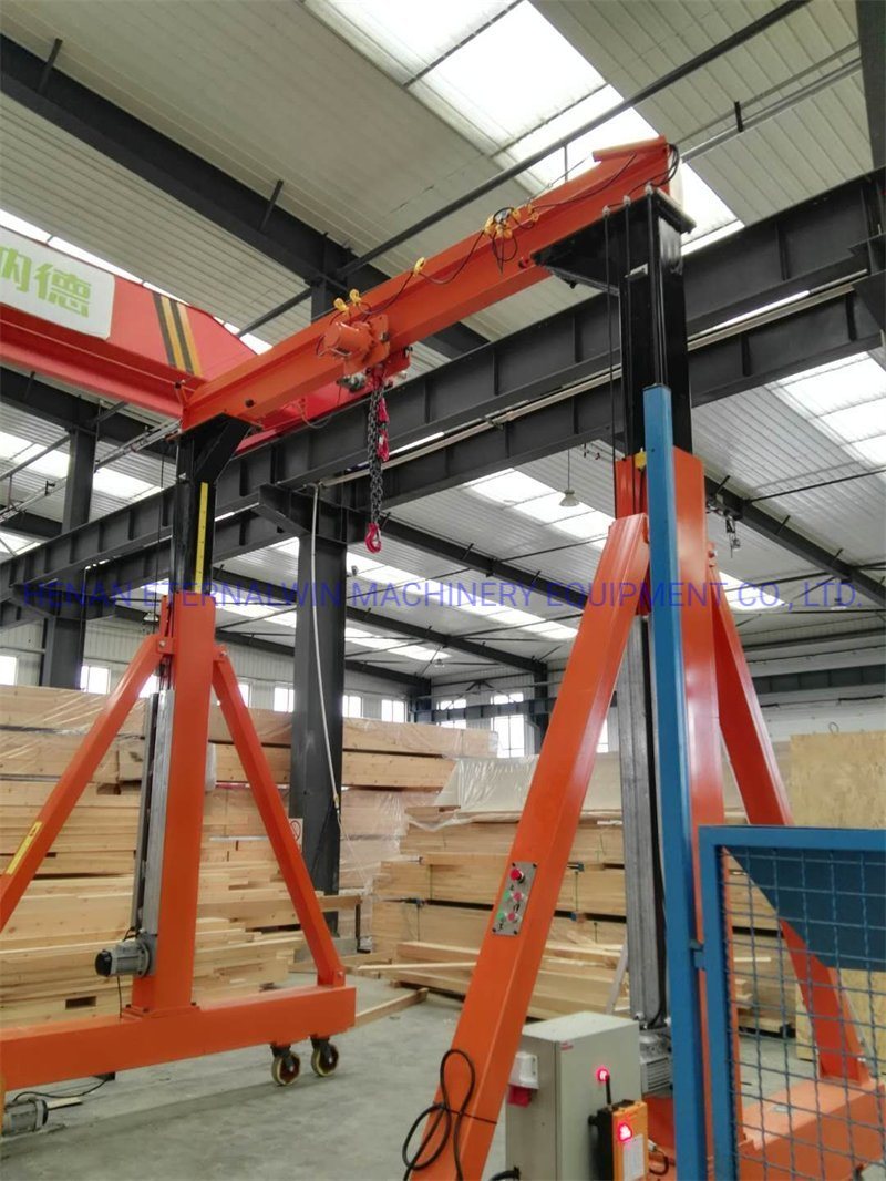 China 
                Portable Gantry Crane with Electric Chain Hoist
             supplier
