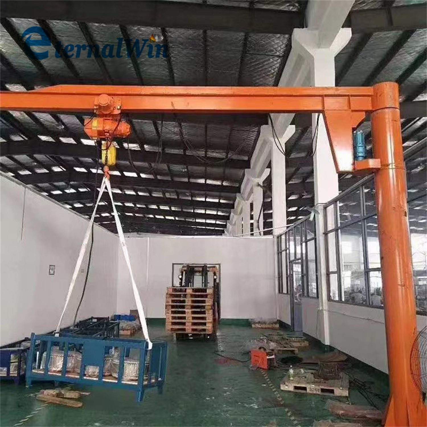 Portable Mini Jib Crane for Entrepose