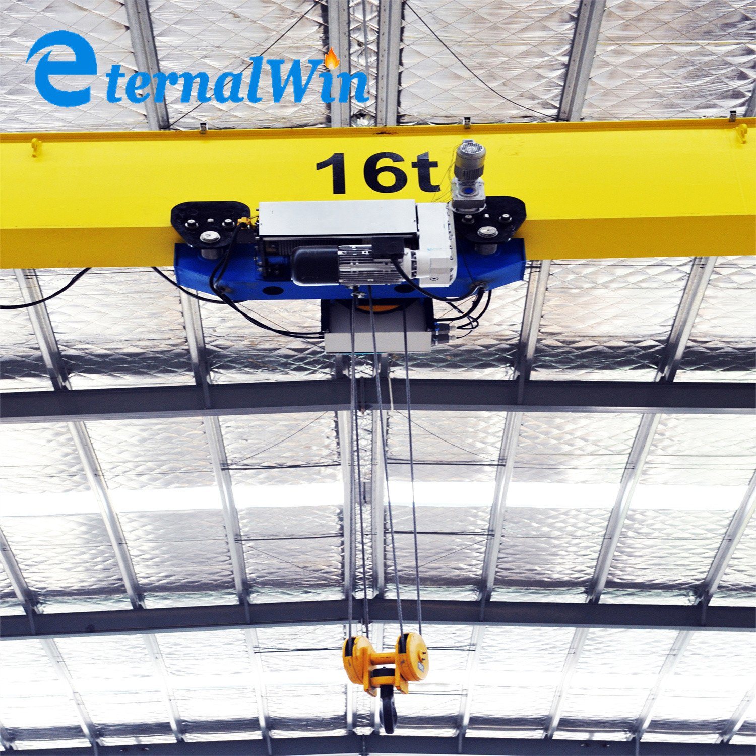 China 
                Professional Customized 15 ton Low headroom European Wire Rope Hoist
             leverancier