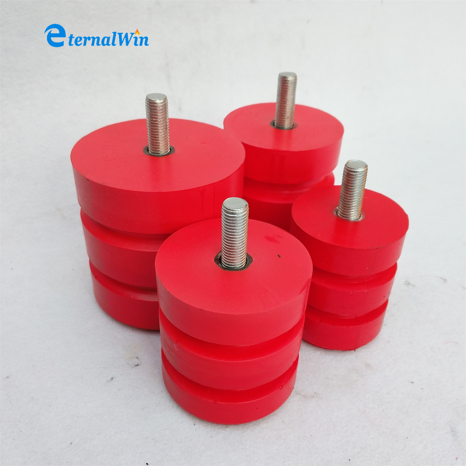 Red Crane Polyurethane Stop Rubber Buffer for Electric Hoist