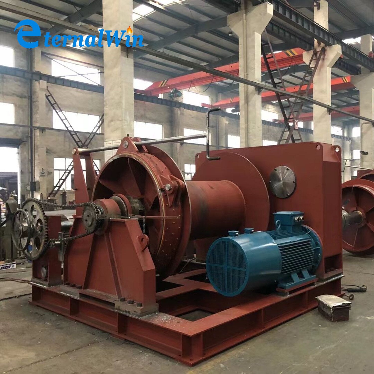 Shipyard Winch 1ton 2ton 3ton 5ton 10ton 20ton 50ton Wire Rope Electric Pulling Winch Factory Price