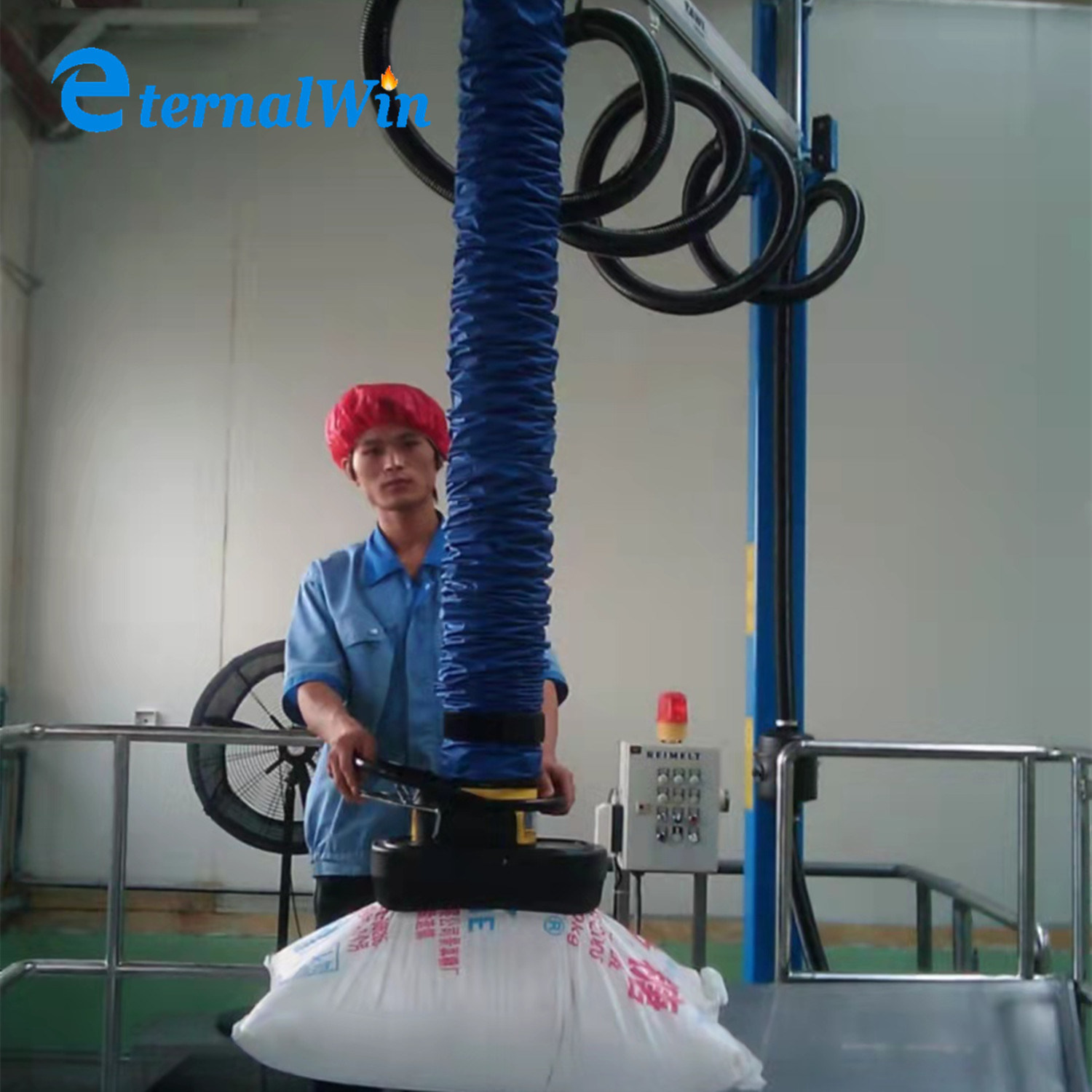 Single Bag 25kg Bag Vacuum Suction Cup Lifter Material Handling Lifting Equipment