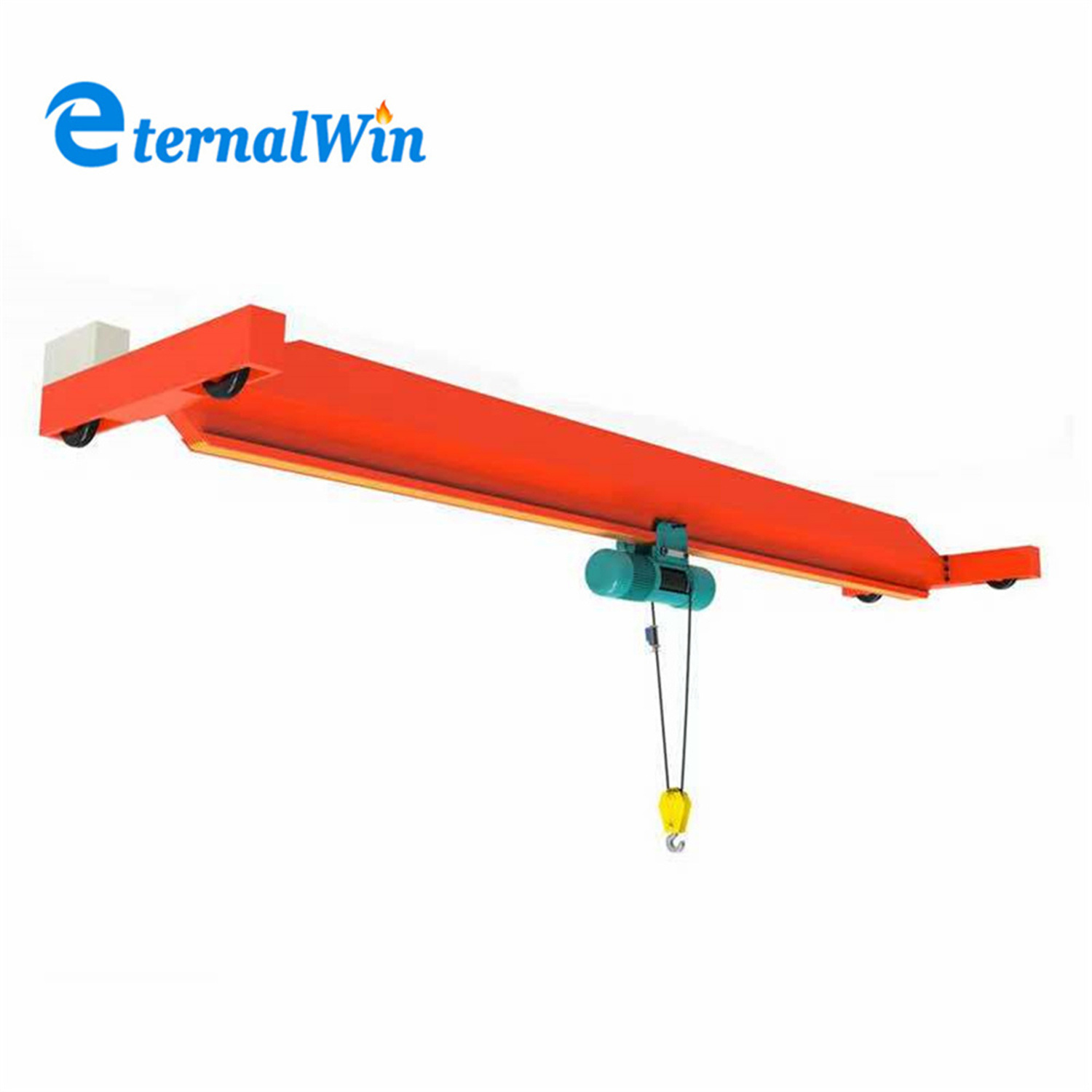 Single Beam Eot Monorail Overhead Crane with Electric Hoist for Sale