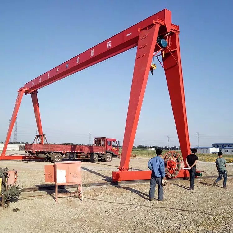 
                Single/ Double Girder Gantry Crane 1ton 2 Ton 3 Ton 5 Ton Electric Gantry Crane
            