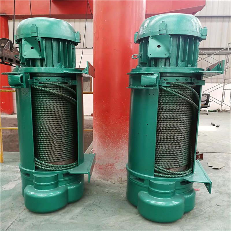 Single Girder Low Headroom Electric Wire Rope Cable Hoist
