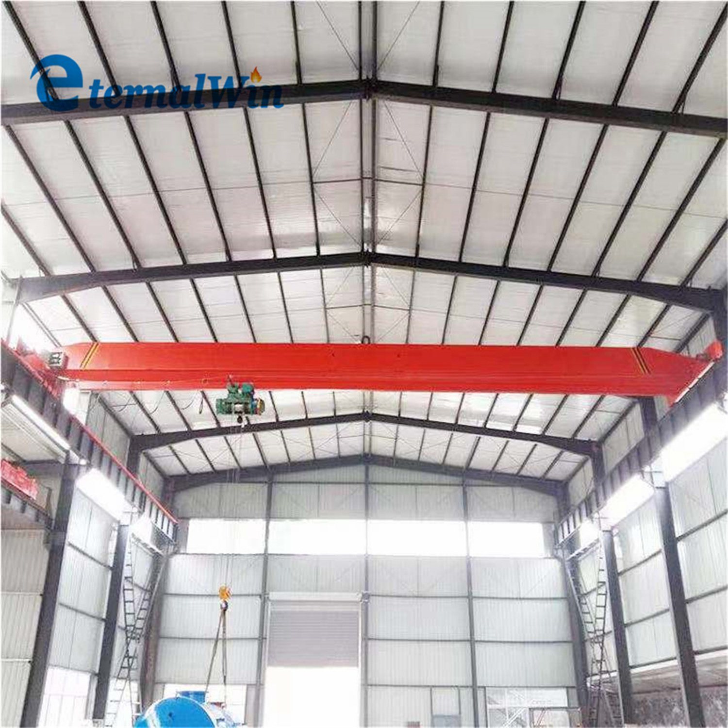 Single Girder Overhead Crane Lifting Equipment for Manufacturing Plant