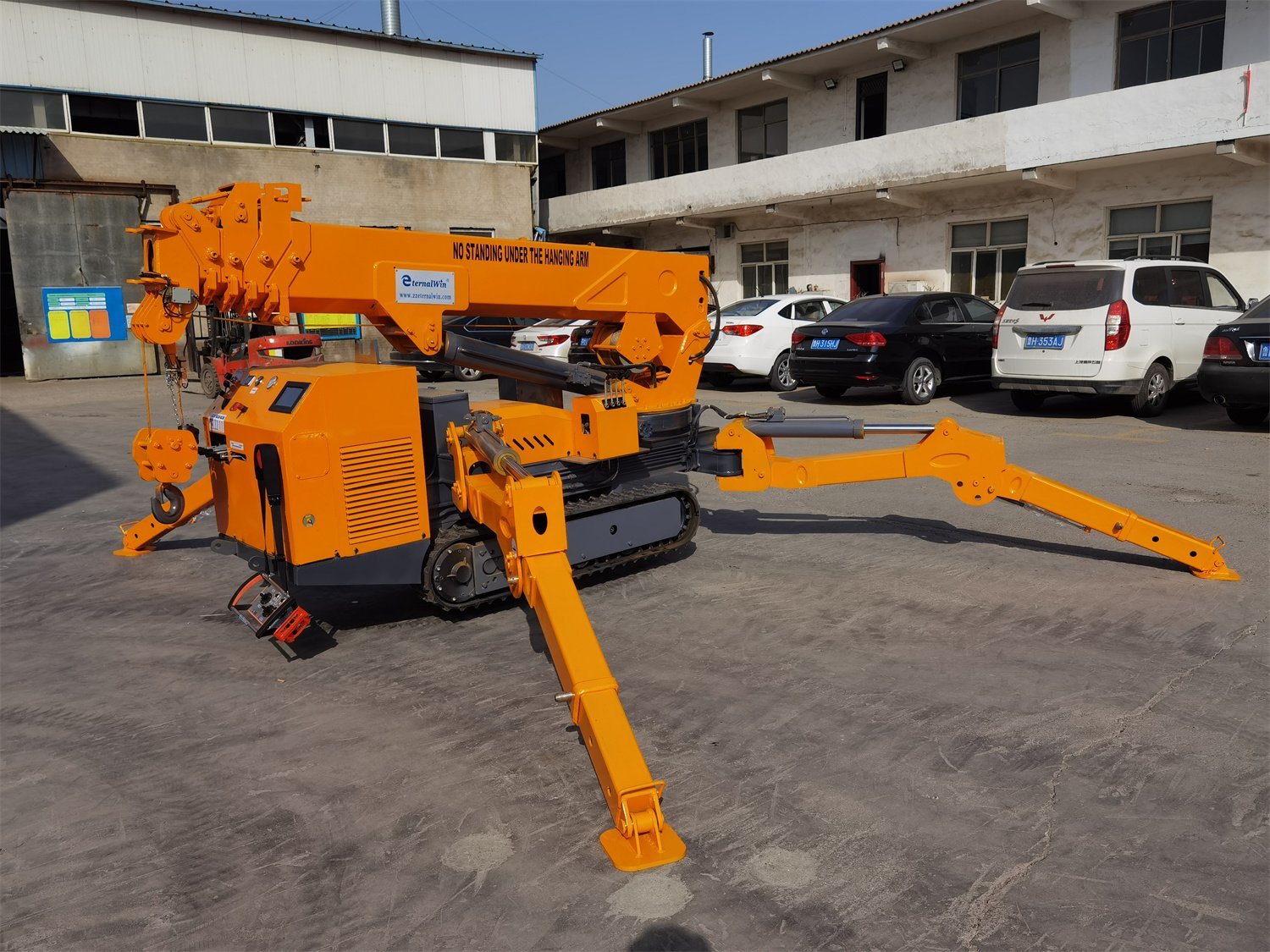 Chine 
                Spider Crane 3t Spider machinerie de construction de grues sur chenilles
             fournisseur