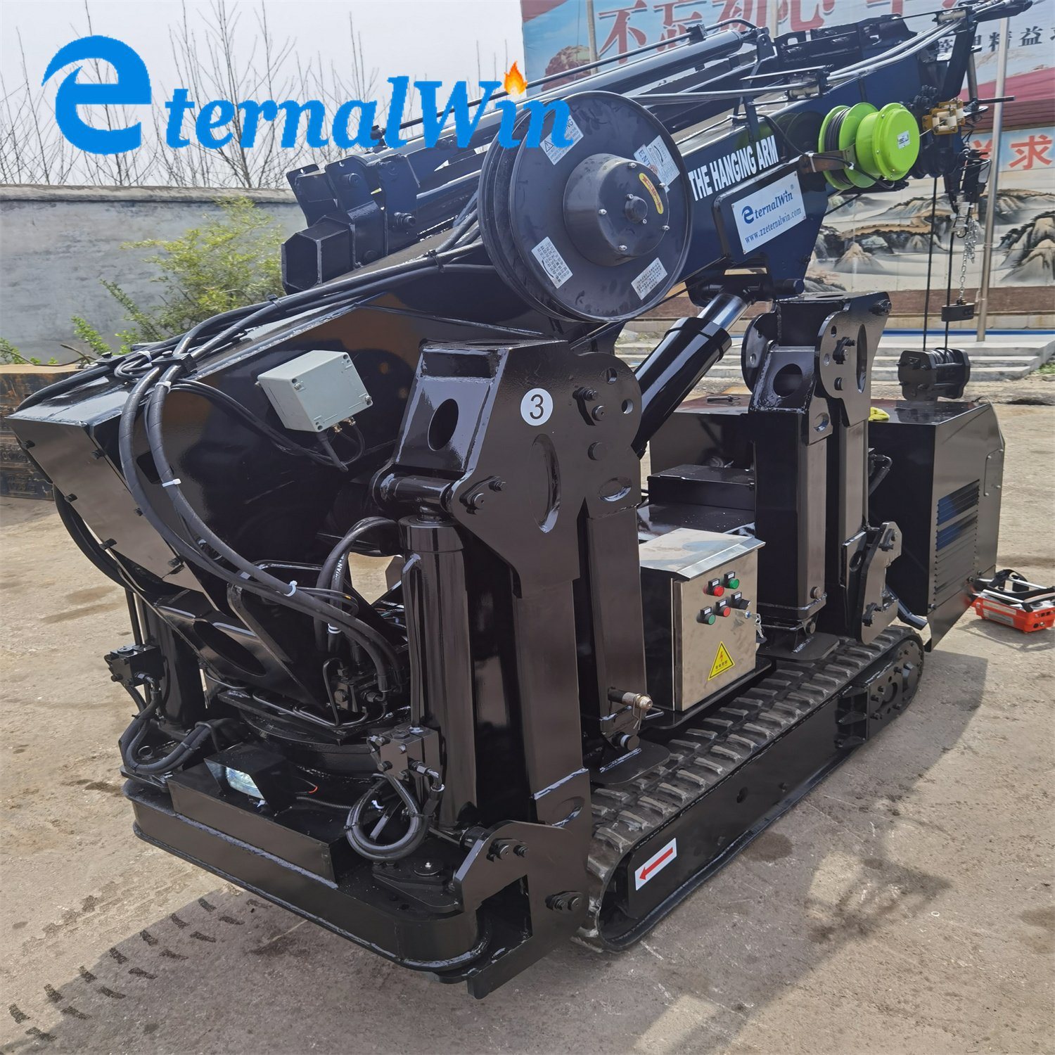 Spider Crane Glass Manipulator  Towable Spider Crane Lowest Temperature 5 Tons Mini Spider Crane for Hot Sale