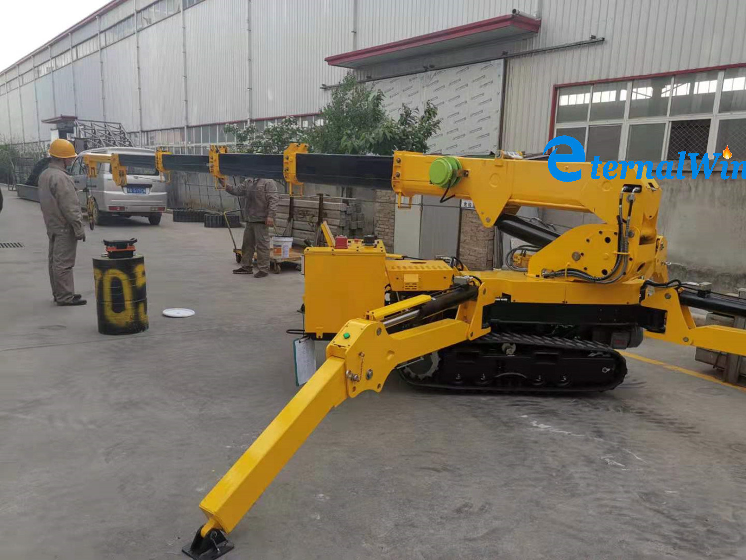 Spider Crawler Electrical Diesel Gasoline Hydraulic Mobile Crane for Sale