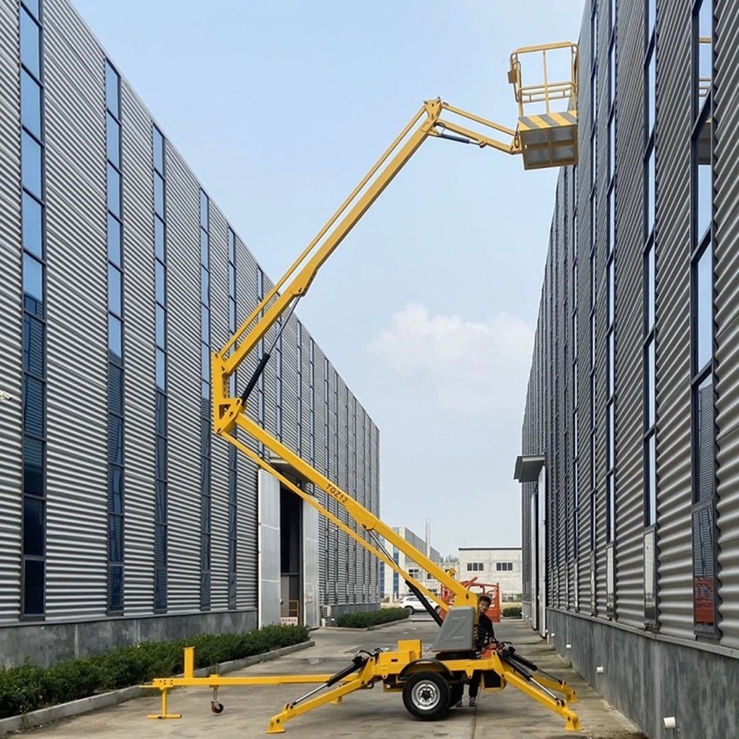 Spider Lift Man Lift Electric Hydraulic Towable Boom Lift Articulated Boom Lift Telescopic Cherry Picker Spider Boom Lift