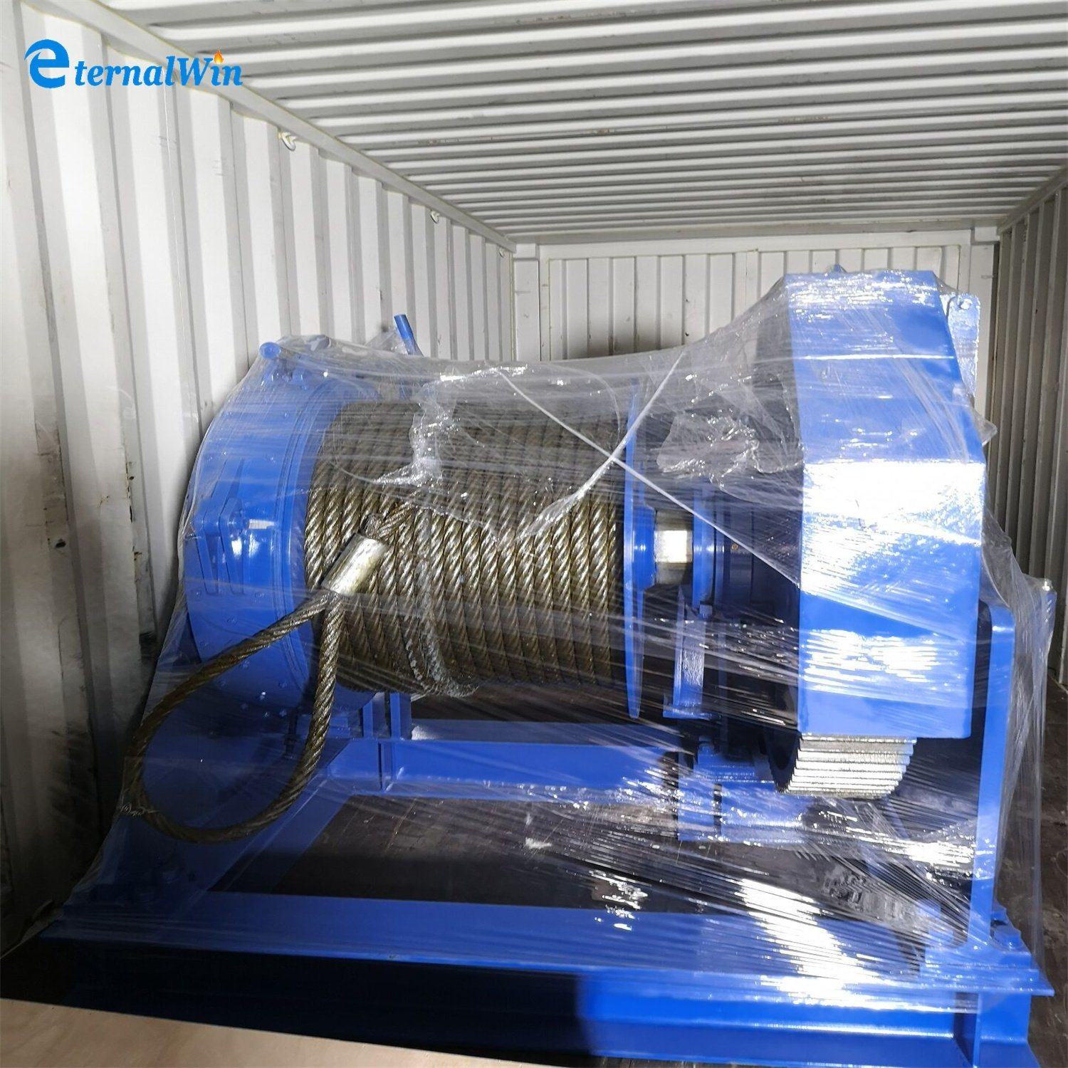 Stainless Steel Hydraulic Marine Electric Mooring Double/Single Drum Anchor Winch with Wirerope