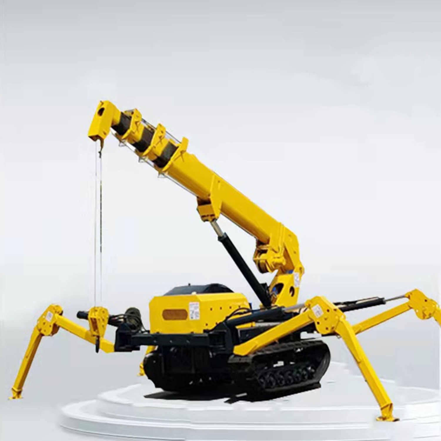 China 
                Top Quality 3tons 5t 8t 12t Spider Lift Crane Equipment 5tons 8tons Crawler Lifting Crane for Sale
             supplier