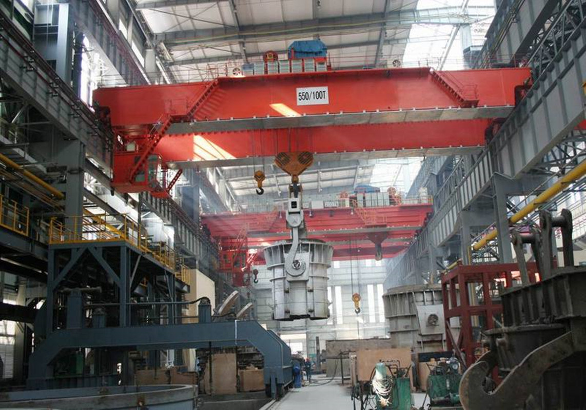 China 
                Top Travelling Trolley Two Beam Suspension Type Double Girder Overhead Bridge Crane
             supplier