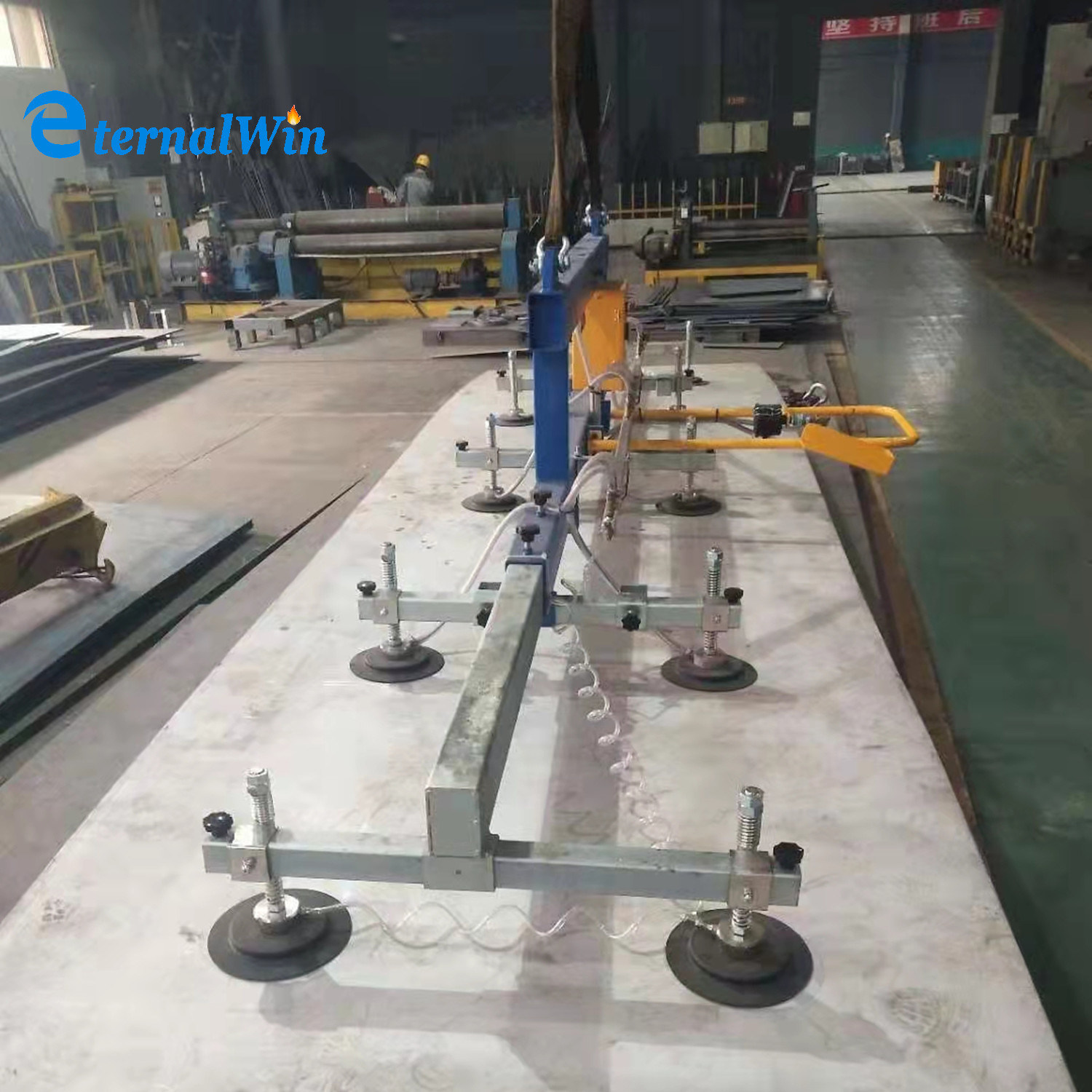 Vacuum Gripper for Lifting and Processing Heavy Metal Sheet