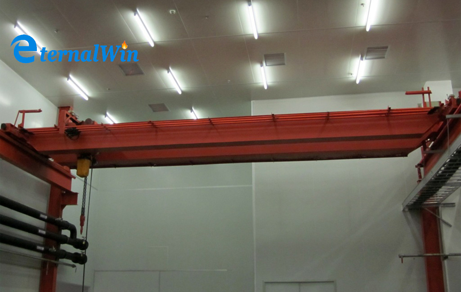 Warehouse Single/Double Girder Overhead Suspension Cranes