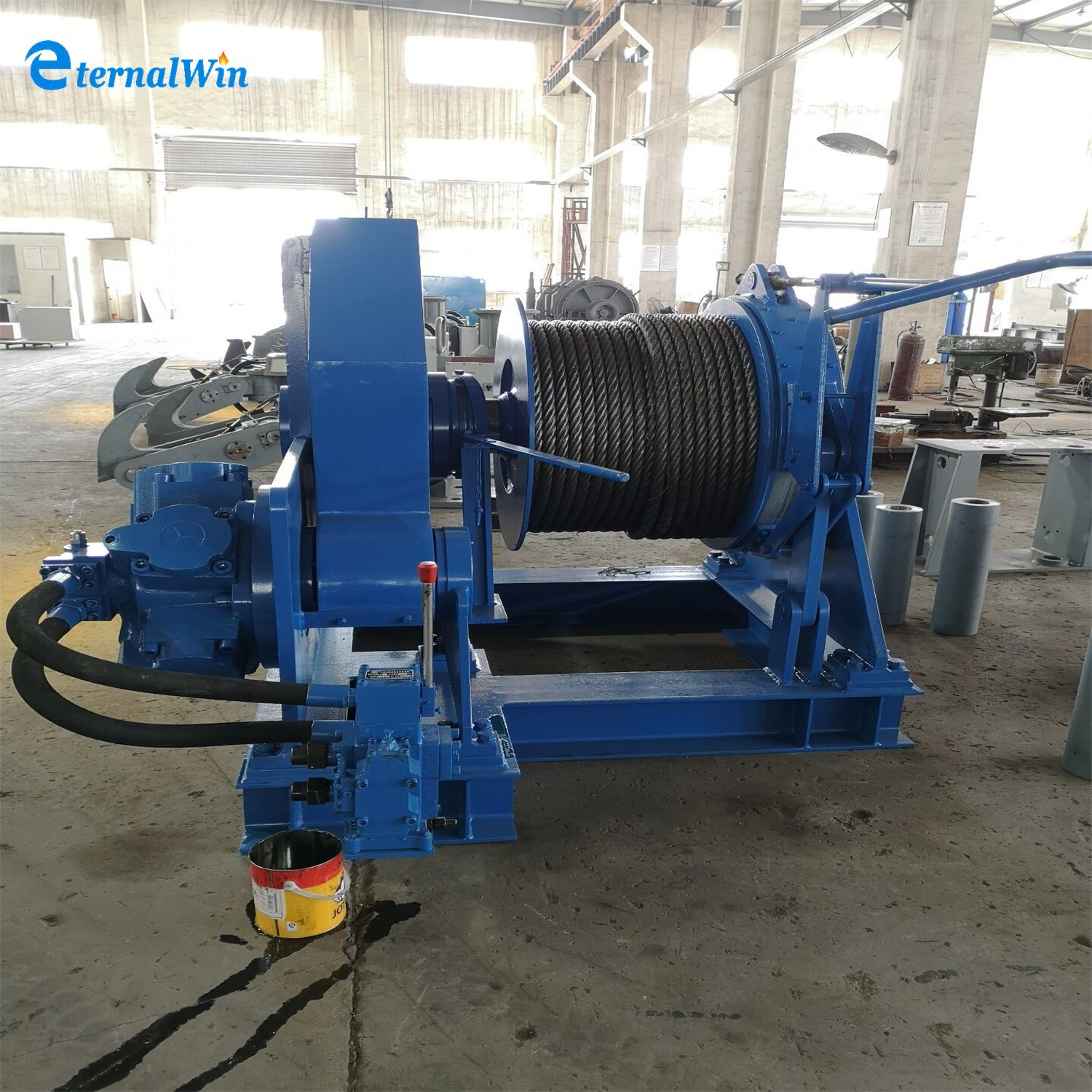 Widely Used Marine Boat Anchor Windlass 20t 50t 100t Heavy Duty Hydraulic Towing Winch with CCS BV Dnv ABS Certificate