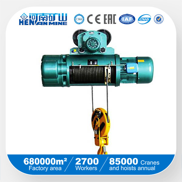 China 
                10 トンモノレール電気ホイスト
             supplier