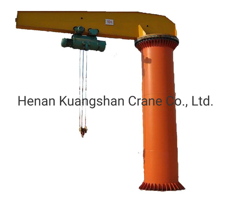 China 
                3ton Floor Mounted Pillar Electric Slewing Arm Jib Crane
             supplier