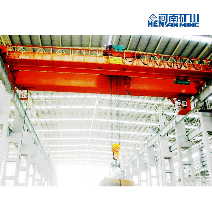 China 
                40 Ton Heavy Duty Qd Double Girder Overhead Crane
             supplier