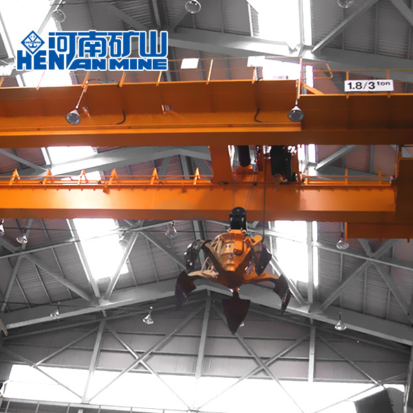 China 
                5~20t Double Girder Grab Bucket Overhead Crane (QZ)
             supplier