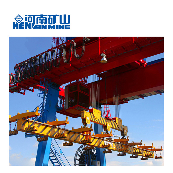 5~20tons Span 16.5m Double Girder Electromagnet Bridge Overhead Crane with Carrier Beam