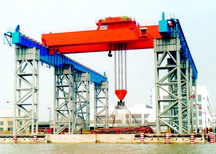 50 Ton Double Girder Bridge Crane-Electric Hoist Overhead Crane