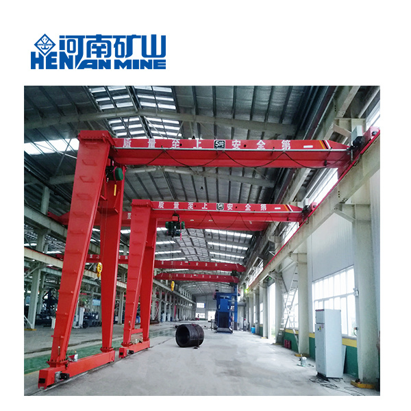 China 
                Best Selling 10 Ton Electric Hoist Single Girder Semi Gantry Crane (BMH)
             supplier