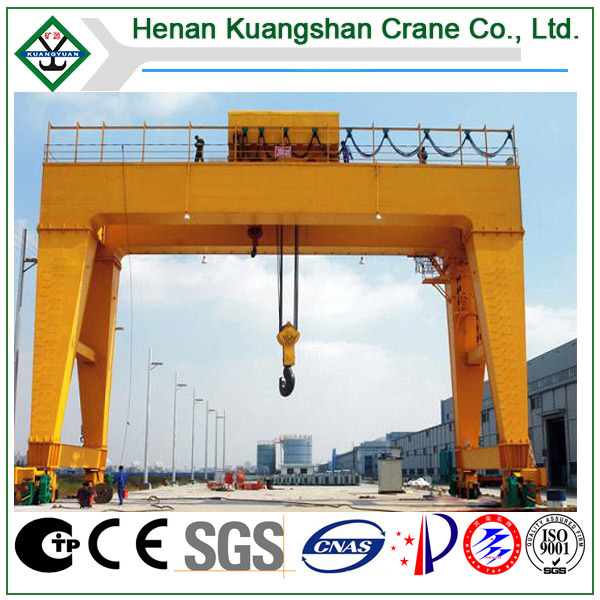 China 
                Cabin Control Double Girders Rail Traveling Gantry Crane
             supplier