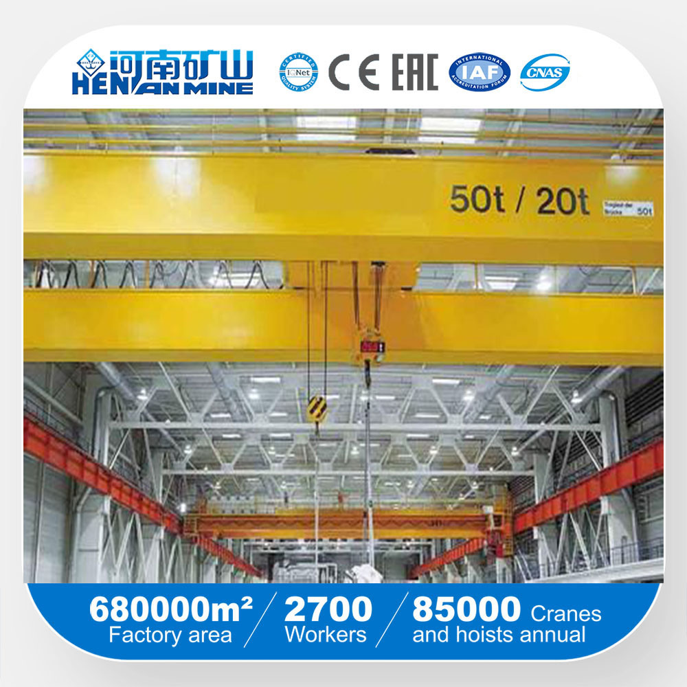 China Top Brand Double Girder Overhead Crane