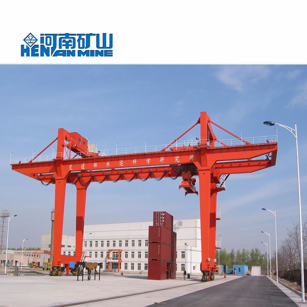 China 
                China Top Manufacturer Rmg Container Handling Gantry Cranes 100t
             supplier