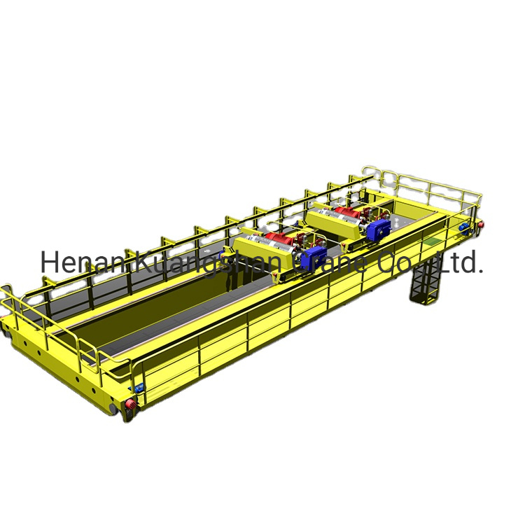 
                Double Beam Double Cart Electric Overhead Bridge Traveling Crane
            