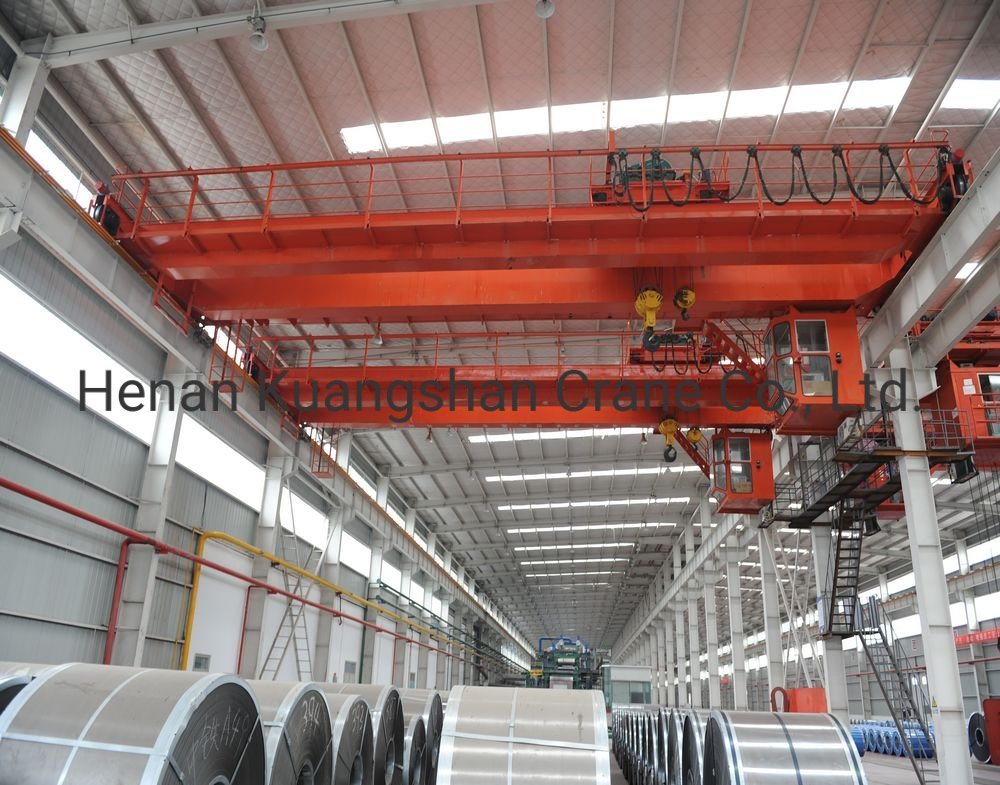 China 
                Double Girder Electric Overhead Travelling Hoist Crane with Winch Trolley
             supplier
