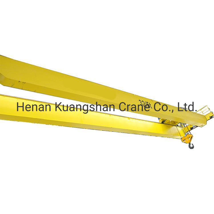 China 
                Double Girder Euro Type Electric Hoist Trolley Overhead Traveling Crane
             supplier