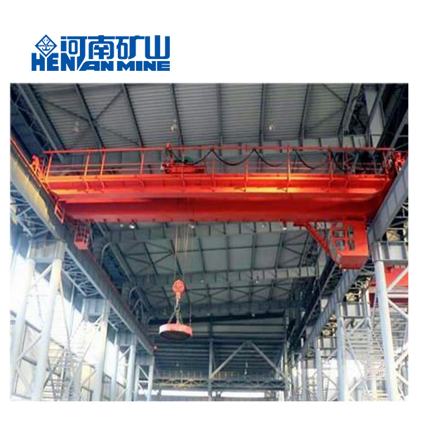 Double Girders and Beams Magnetic or Electromagnetic Overhead Bridge Traveling Eot Crane