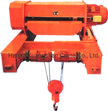 China 
                Double Rail Traveling Electric Hoist Winch Trolley
             supplier