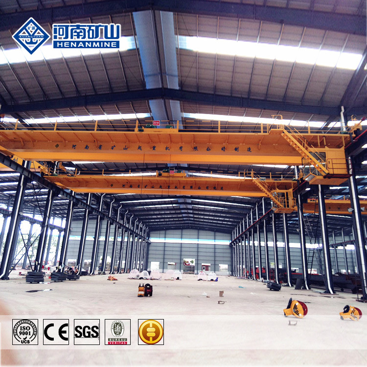 China 
                中国製の電動ダブルビーム天井クレーン
             supplier