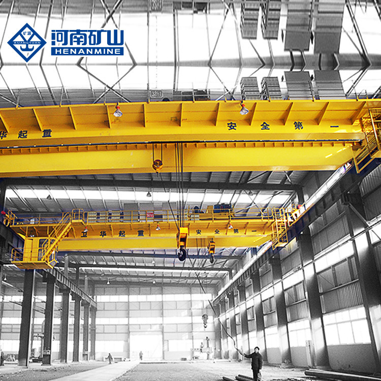 China 
                Frenquency van de Europese type elektrische dubbele Girder overhead kraan 25t
             leverancier