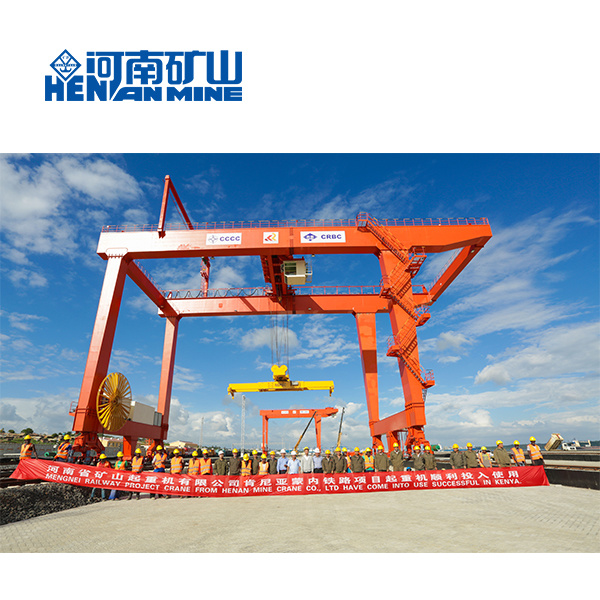 Good Quality 50 Ton Heavy Duty U Type Double Girder Goliath Crane