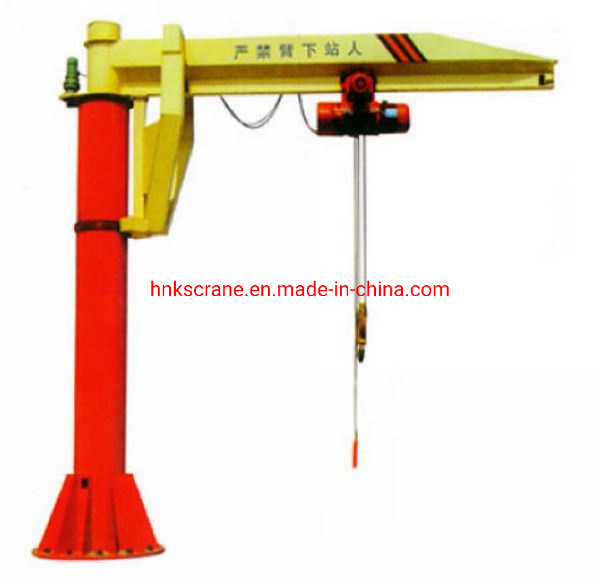 Good Quality High Quality Remote Control Column or Pillar Lever Swing Slewing Cantilever Jib Crane