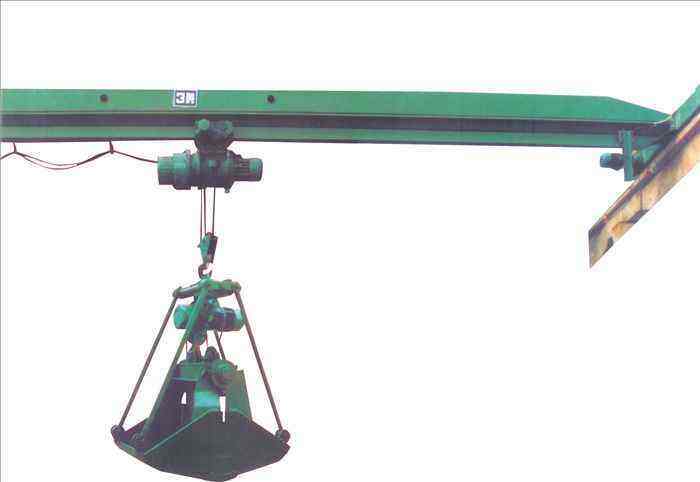 Chine 
                Good Quality Hot Sale Lz Model Single Girder Electric Overhead Traveling Grab Crane
             fournisseur