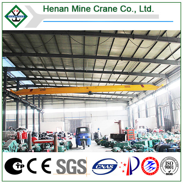 China 
                Good Quality Single Girder Electric Overhead Traveling Crane
             supplier