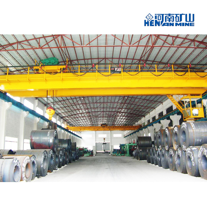 Heavy Duty Qd Model 100 Ton Double Girder Overhead Traveling Crane