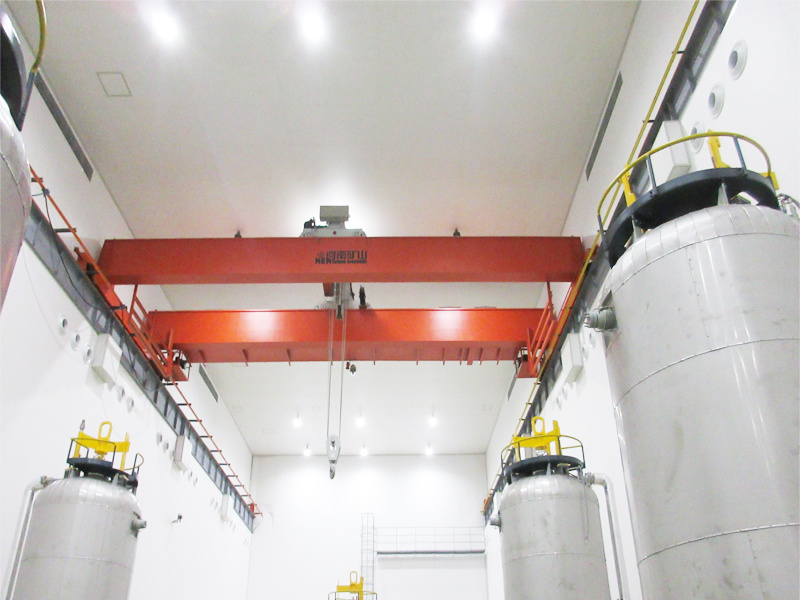 China 
                Control de la cabina de alta calidad Doble Haz la prueba de explosión Eot grúa
             proveedor