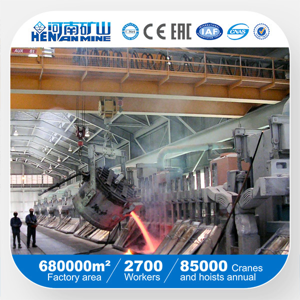 China 
                鋳造用高品質天井クレーン、鋼工場
             supplier