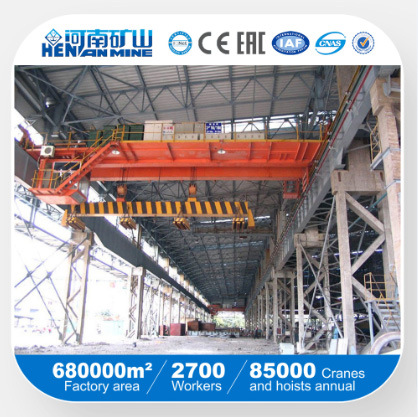 High Quality QC Type Double Beam Magnetic Overhead Crane