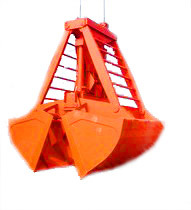 China 
                Hydraulic Clamshell Grab Bucket-Electric Motor Hydraulic Grab Bucket
             supplier