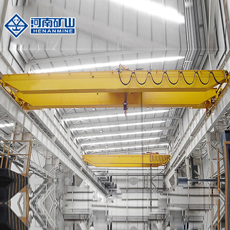 China 
                ISO CE 100 ton Electric Double Beam overhead EOT-kraan
             leverancier