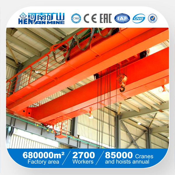 China 
                Lh20t Span 11m Lifting Height 17m Double Girder Electric Hoist Overhead Crane
             supplier