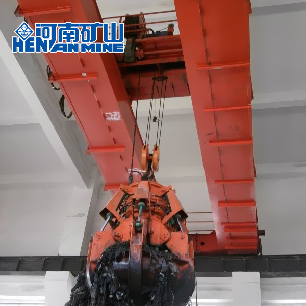 
                Lifting Bulk Material Hydraulic Grab Bucket Crane
            